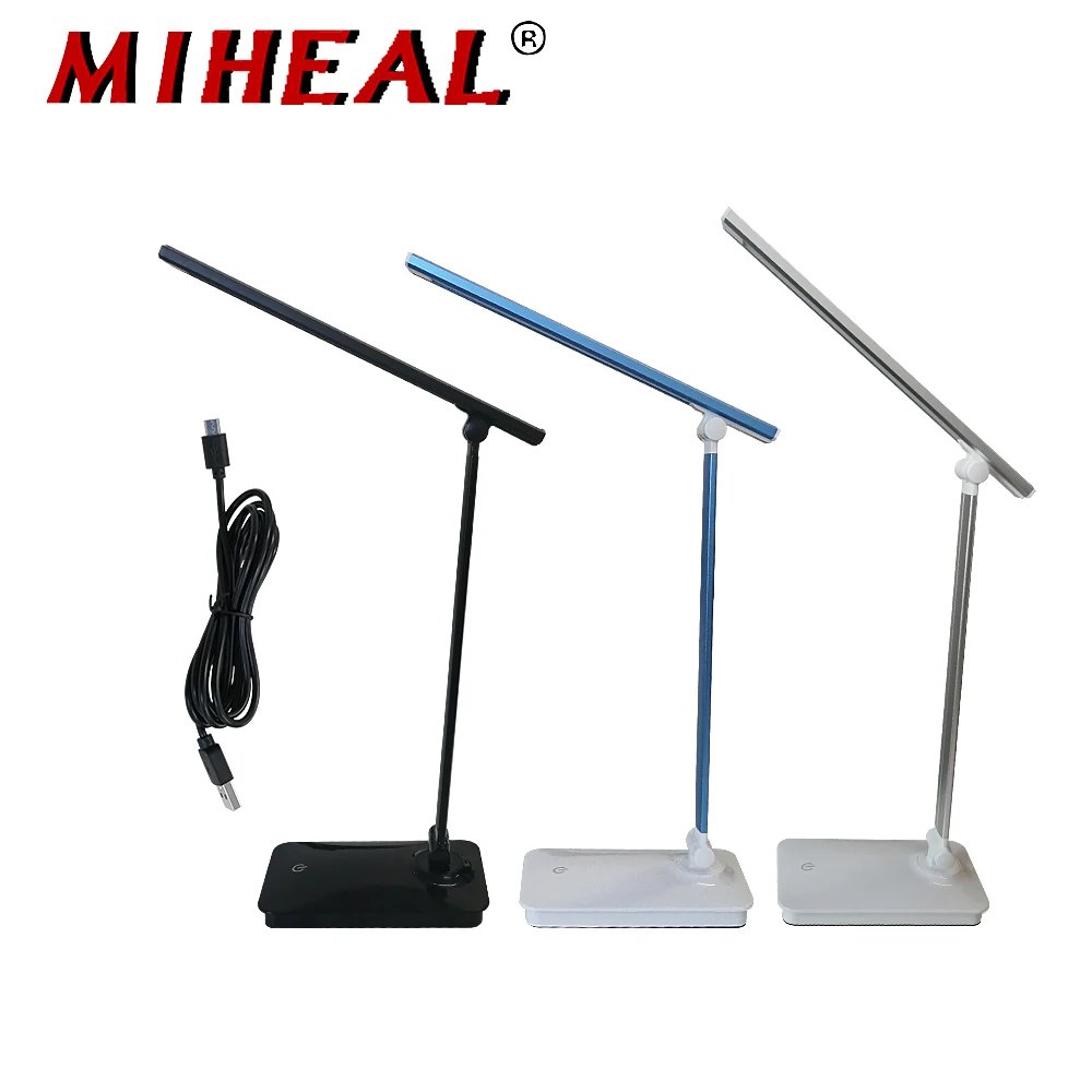 Three Level Touch Dimmer LED Desk Lamps Folding Table LED Portable Office Night Reading lampara lampe 5W table lamp
Three Level Touch Dimmer LED Desk Lamps Folding Table LED Portable Office Night Reading lampara lampe 5W table lamp