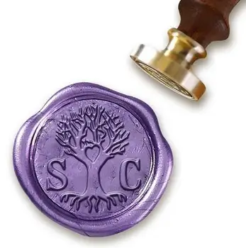 Personalized Monogram 2-Initial Custom Wax Seal Stamp 1" Die- #J650SA Family Tree with Times Roman Font
Personalized Monogram 2-Initial Custom Wax Seal Stamp 1" Die- #J650SA Family Tree with Times Roman Font