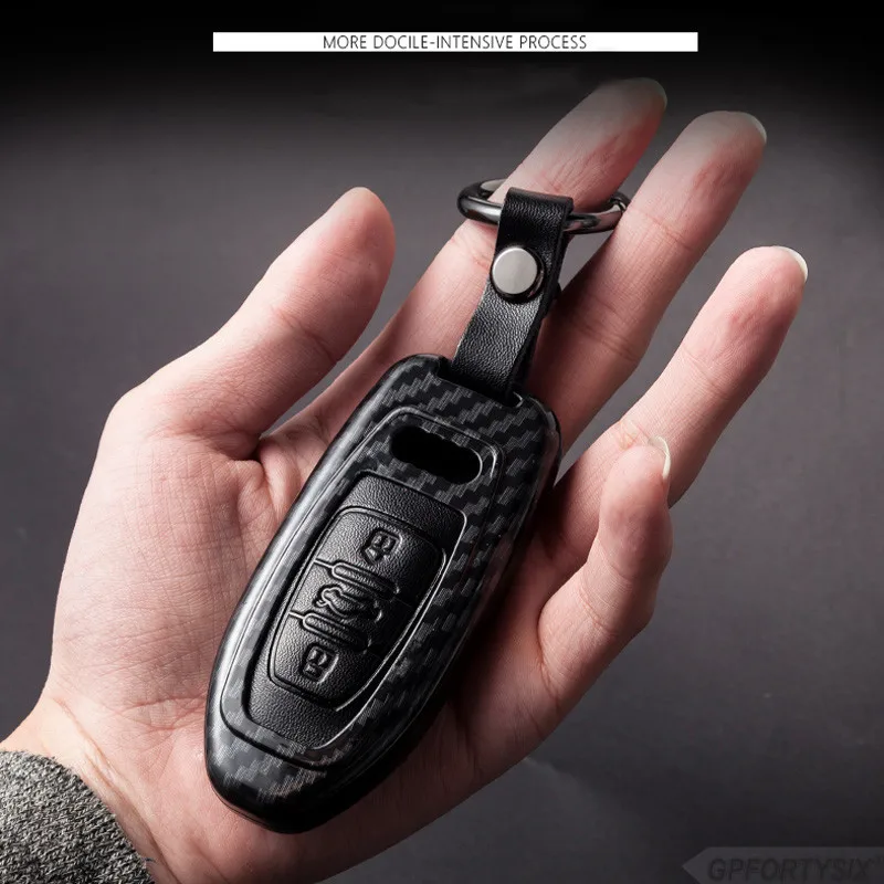 Carbon Fiber Leather Remote Smart Car Key Case Cover Fob For Audi B6 B7 B8 A4 A5 A6 A7 A8 Q5 Q7 R8 TT S5 S6 S7 S8 Key Shell Bag
Carbon Fiber Leather Remote Smart Car Key Case Cover Fob For Audi B6 B7 B8 A4 A5 A6 A7 A8 Q5 Q7 R8 TT S5 S6 S7 S8 Key Shell Bag