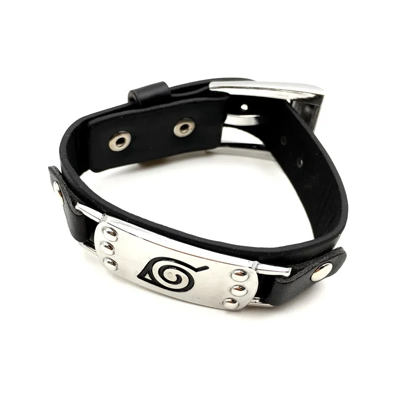 Anime Naruto Leaf Village Mark Badge Alloy pu Leather Unisex Wristband Bracelet cosplay accessories prop
Anime Naruto Leaf Village Mark Badge Alloy pu Leather Unisex Wristband Bracelet cosplay accessories prop