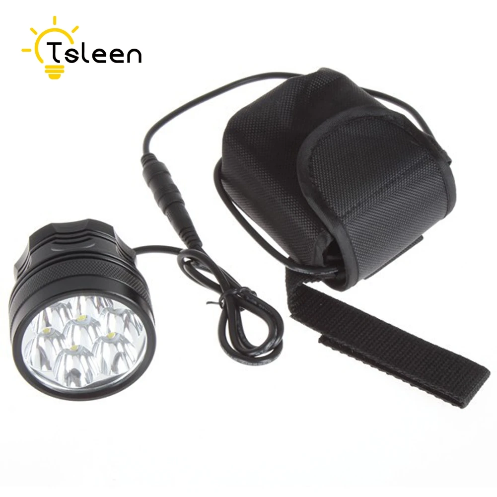 TSLEEN Bicycle Bike Light 8400 Lumen 7*Cree XML T6 LED Bike Lamps Rechargeable Head Torch + 8.4V battery Pack + US EU Charger
TSLEEN Bicycle Bike Light 8400 Lumen 7*Cree XML T6 LED Bike Lamps Rechargeable Head Torch + 8.4V battery Pack + US EU Charger