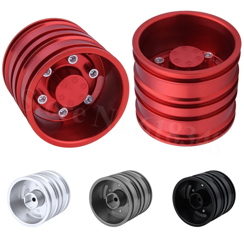 2pcs/Lot Twin Wheels Aluminum Wheel Rims for Tamiya 1/14 RC Tractor Trailer Tires
2pcs/Lot Twin Wheels Aluminum Wheel Rims for Tamiya 1/14 RC Tractor Trailer Tires