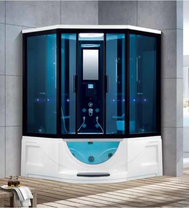 1500X1500X2200mm Double Person Bathroom Steam Shower Enclosure Mult-Functional Computer Control Wet Sauna Room 7025
1500X1500X2200mm Double Person Bathroom Steam Shower Enclosure Mult-Functional Computer Control Wet Sauna Room 7025