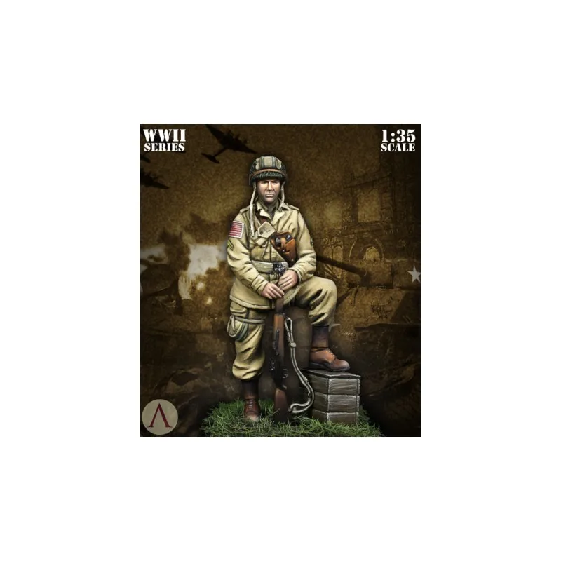 1/35 Scale WW2 US 101st Airborne Division soldiers World War II Miniatures Unpainted Resin Model Kit Figure Free Shipping
1/35 Scale WW2 US 101st Airborne Division soldiers World War II Miniatures Unpainted Resin Model Kit Figure Free Shipping