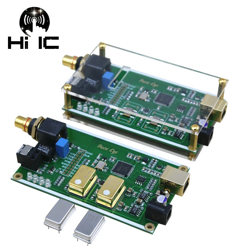 XMOS XU208 Asynchronous USB Coaxial Optical Output Digital Interface IIS DSD256 Spdif Dop64 In Case For HiFi Amplifier AMP
XMOS XU208 Asynchronous USB Coaxial Optical Output Digital Interface IIS DSD256 Spdif Dop64 In Case For HiFi Amplifier AMP