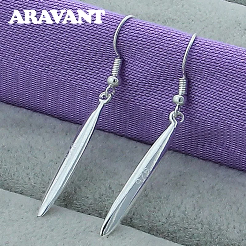 925 Silver Jewelry Silver Needle Long Earrings For Women Bridal Wedding Jewelry Gifts
925 Silver Jewelry Silver Needle Long Earrings For Women Bridal Wedding Jewelry Gifts