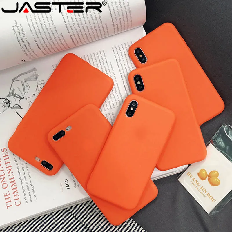 JIBAN For iPhone 7plus phone shell Soft protective sleeve orange Phone Case for X 8 8plus 6plus i6/6s XR XSMAX lovers Back Cover
JIBAN For iPhone 7plus phone shell Soft protective sleeve orange Phone Case for X 8 8plus 6plus i6/6s XR XSMAX lovers Back Cover