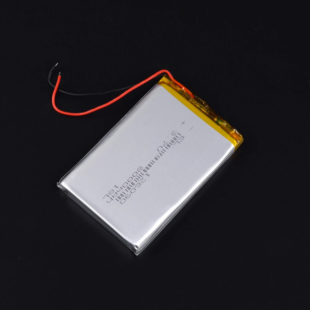 126090 3.7v 8000mah Li-Po Battery Rechargeable For Bluetooth speaker Digital Camera Tablet Dvd PSP POS Machine power bank | Электроника