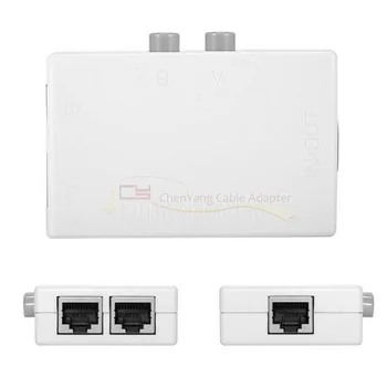 Utp Cat5e Network Switcher Two-in-one-out Intranet And External Network Switch Two-in-one-out Manual Network Sharer
Utp Cat5e Network Switcher Two-in-one-out Intranet And External Network Switch Two-in-one-out Manual Network Sharer