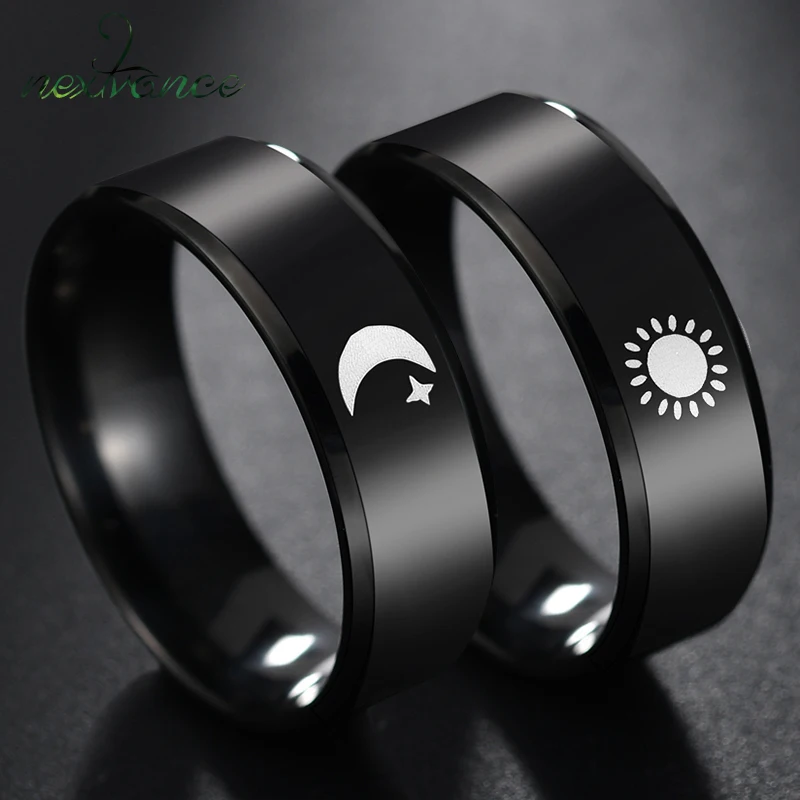 Nextvance Moon Star Ring Couples Ring Wide Sun Love Lovers Rings for Women Men Bijioux Dropshipping
Nextvance Moon Star Ring Couples Ring Wide Sun Love Lovers Rings for Women Men Bijioux Dropshipping