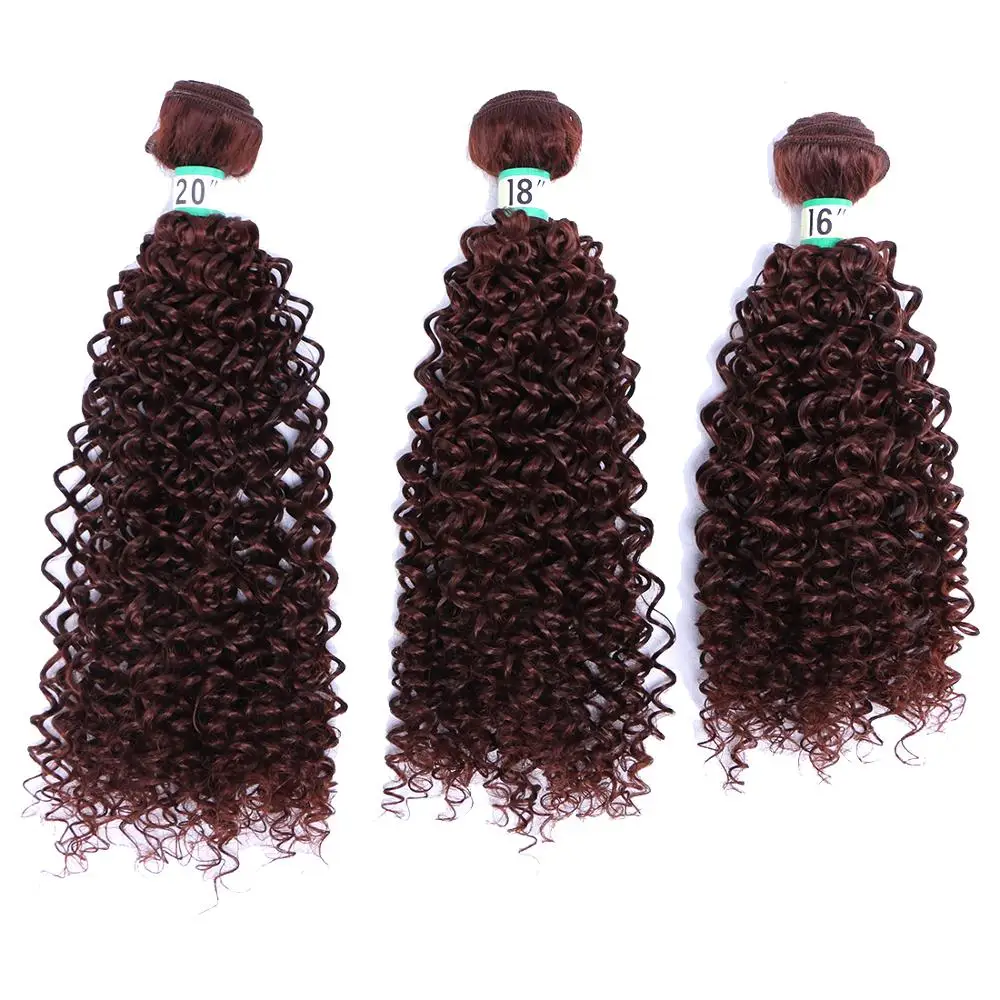 2 Pcs/lot Synthetic High Temperature Fiber Hair Weave Kinky Curly Hair Bundles brown color synthetic hair extension
2 Pcs/lot Synthetic High Temperature Fiber Hair Weave Kinky Curly Hair Bundles brown color synthetic hair extension