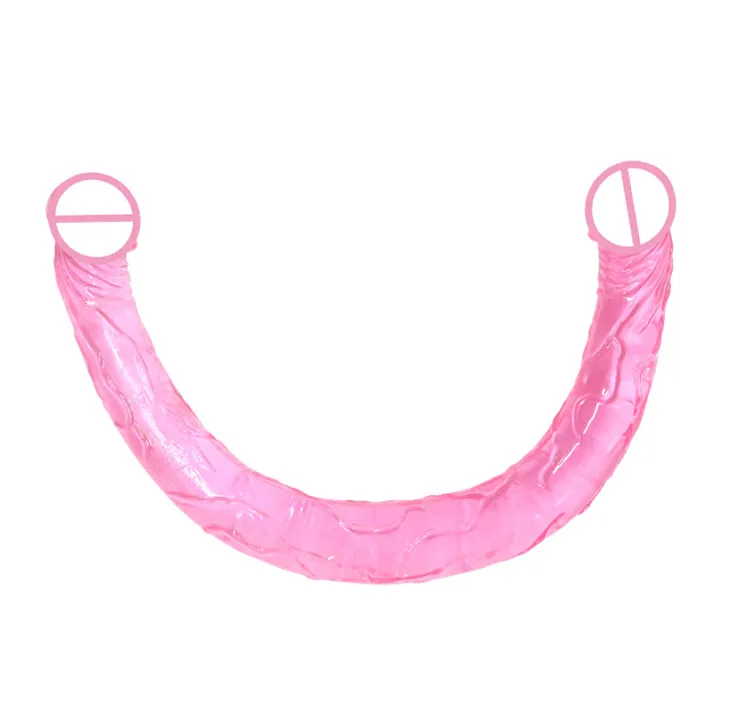 Super Long Soft Flexible Double Dong Penetration Dildo Realistic Penis Artificial Double Ended Dildos Lesbian Sex Toys For Woman 4