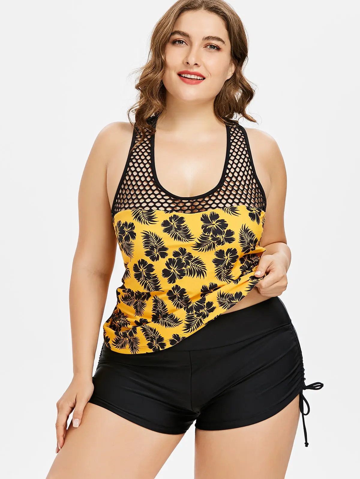 Wipalo Plus Size Racerback Printed Women Set Casual Padded Hollow Out Back Beachwear Two Pieces Holiday Summer Set Big Size 4XL
Wipalo Plus Size Racerback Printed Women Set Casual Padded Hollow Out Back Beachwear Two Pieces Holiday Summer Set Big Size 4XL