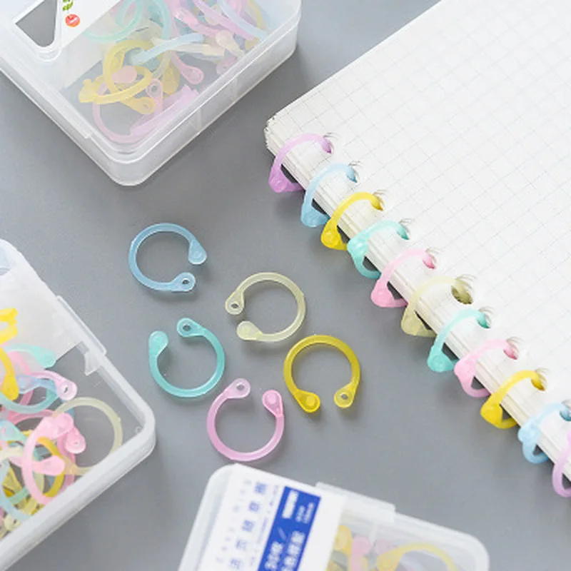 1 box Colored Easy Ring Page Notepad n24 n72 Folder Multi-function Circle n50 Ring Keychain Key Ring
1 box Colored Easy Ring Page Notepad n24 n72 Folder Multi-function Circle n50 Ring Keychain Key Ring