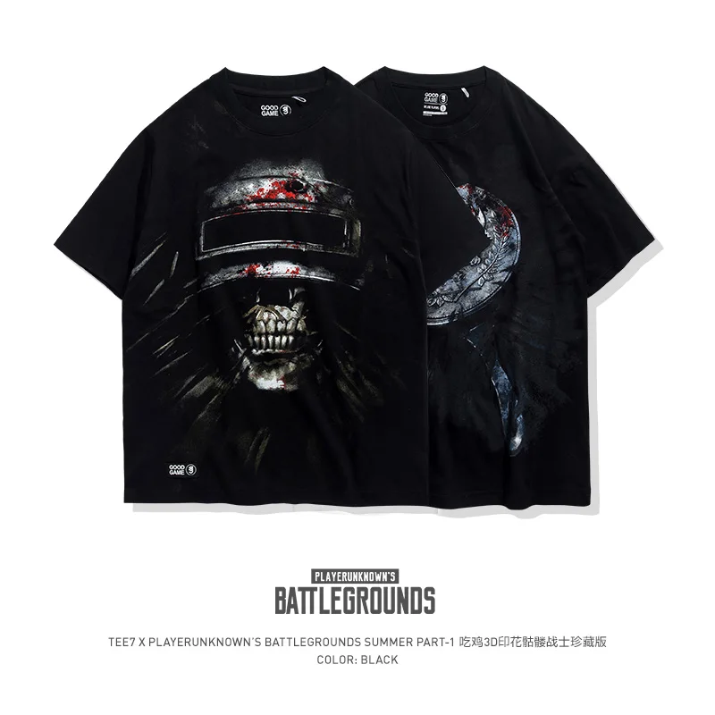 Tee7 Lovers' Game PUBG Short Sleeve T-shirt Couples 3d Print Tee Brand Cotton Outerwear For Men&Women Summer Cool Fitness
Tee7 Lovers' Game PUBG Short Sleeve T-shirt Couples 3d Print Tee Brand Cotton Outerwear For Men&Women Summer Cool Fitness