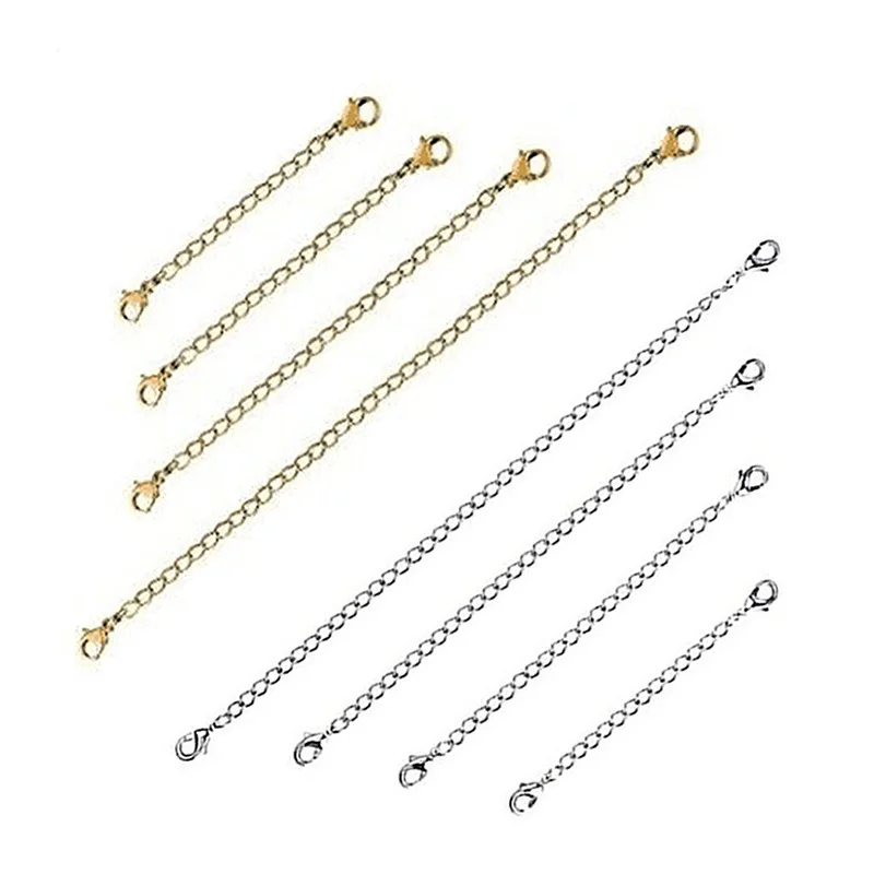 MODEBOX Stainless Steel Chain Set Jewelry Extenders Pendant Bracelet Anklet Chain Extenders For Necklace
MODEBOX Stainless Steel Chain Set Jewelry Extenders Pendant Bracelet Anklet Chain Extenders For Necklace