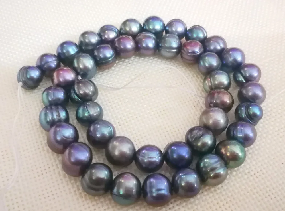 Genuine AAA Natural Pearl 9x10mm black gray colors baroque freshwater pearl loose beads DIY gift one strands Hole Approx 1mm
Genuine AAA Natural Pearl 9x10mm black gray colors baroque freshwater pearl loose beads DIY gift one strands Hole Approx 1mm