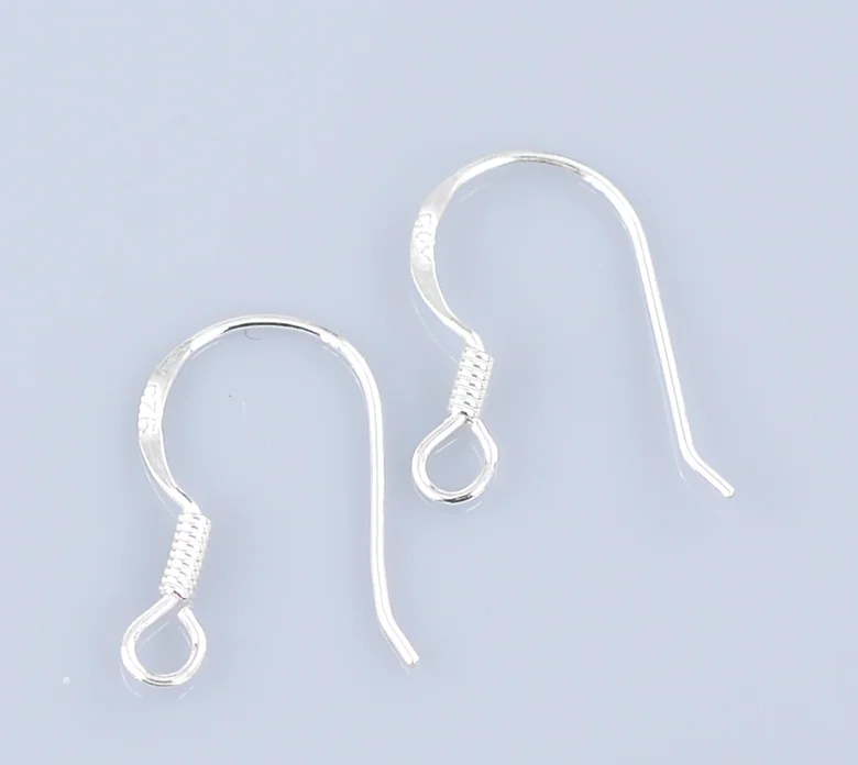 10pcs,5pairs,925 Sterling Silver,Kidney Hook,Earring Component,DIY,Jewelry Craft
