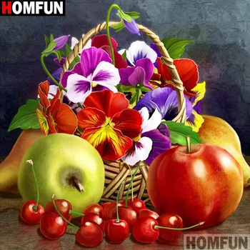 HOMFUN Full Square/Round Drill 5D DIY Diamond Painting "Flower fruit" 3D Embroidery Cross Stitch 5D Decor Gift A14823
HOMFUN Full Square/Round Drill 5D DIY Diamond Painting "Flower fruit" 3D Embroidery Cross Stitch 5D Decor Gift A14823