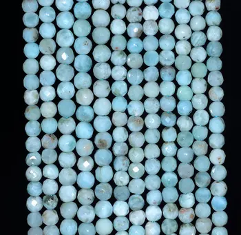 4MM Dominican Larimar Gemstone Grade AA Blue Fine Faceted Cut Round 4MM Loose Beads 15 inch Full Strand (80002459-794)
4MM Dominican Larimar Gemstone Grade AA Blue Fine Faceted Cut Round 4MM Loose Beads 15 inch Full Strand (80002459-794)