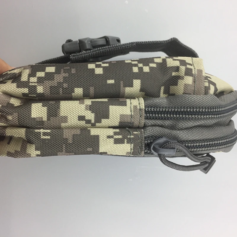 Tactical Molle Pouch Belt Waist Pack Bag Small Pocket Military Waist Pack Running Pouch Travel Camping Bags Soft back Sadoun.com