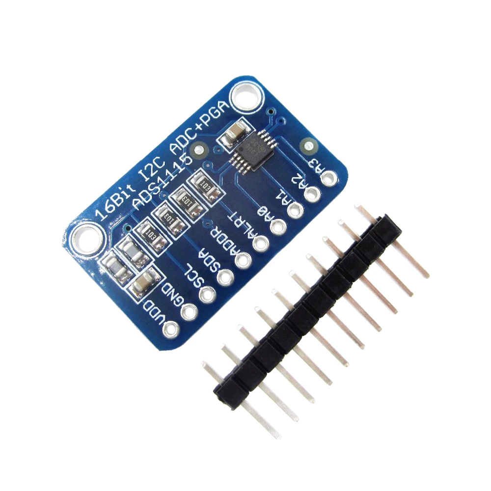 16 Bit I2C ADS1115 Module ADC 4 channel with Pro Gain Amplifier RPi