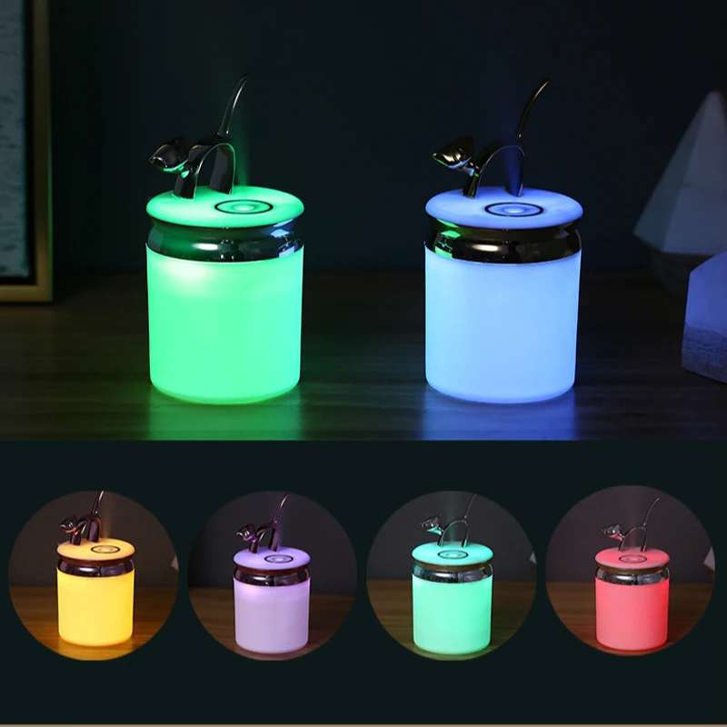 Creative Car Essential Oil Diffuser Mini Ultrasonic Q Cat Humidifier LED Light USB Aromatherapy Fogger for Office Home
Creative Car Essential Oil Diffuser Mini Ultrasonic Q Cat Humidifier LED Light USB Aromatherapy Fogger for Office Home