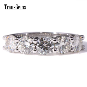 TransGems 2.5 Carat Lab Grown Moissanite Diamond Ring white Gold fashion jewelry Rings Band for Wedding Engagement jewellery
TransGems 2.5 Carat Lab Grown Moissanite Diamond Ring white Gold fashion jewelry Rings Band for Wedding Engagement jewellery