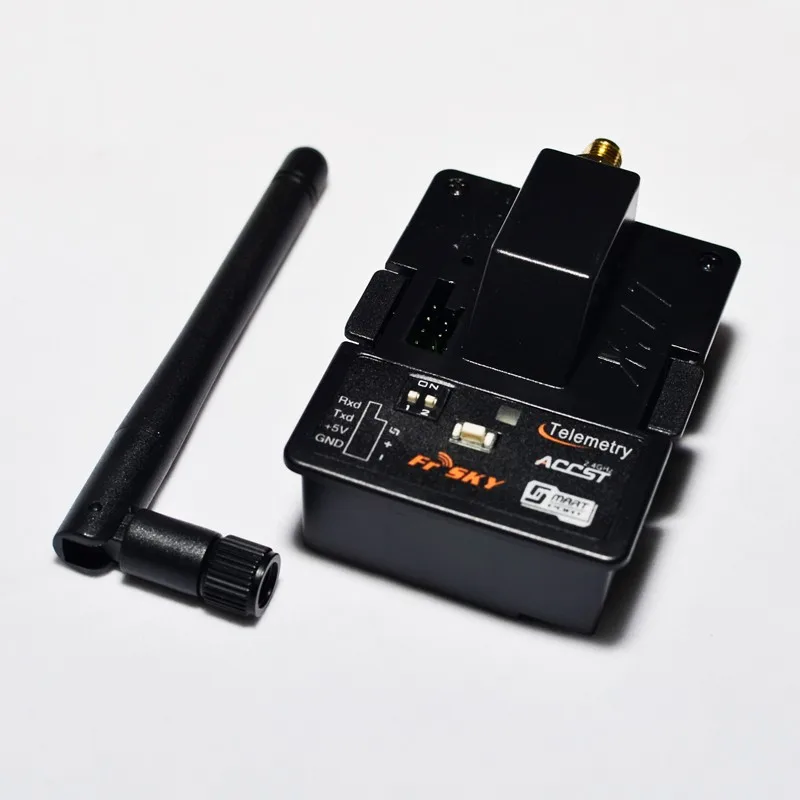 FrSky 2.4G XJT 16ch Duplex Telemetry Module with 2dBi Antenna compatible the JR module ( as well as X9DP Turnigy 9XR)
FrSky 2.4G XJT 16ch Duplex Telemetry Module with 2dBi Antenna compatible the JR module ( as well as X9DP Turnigy 9XR)