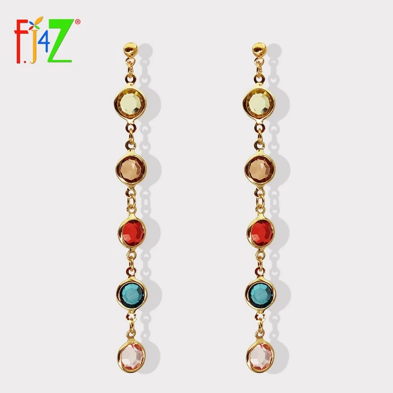 F.J4Z Fashion Women Earrings Simply Imitation Colorful Stone Chandelier Earrings for Party Statement Jewelry pendientes mujer
F.J4Z Fashion Women Earrings Simply Imitation Colorful Stone Chandelier Earrings for Party Statement Jewelry pendientes mujer