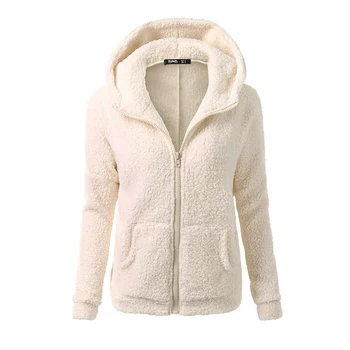 Yfashion Women Clothes Large Size Winter Coat Plush Hooded Sweater Thickened Coats Solid Color Women Coat Sweatshirt
Yfashion Women Clothes Large Size Winter Coat Plush Hooded Sweater Thickened Coats Solid Color Women Coat Sweatshirt