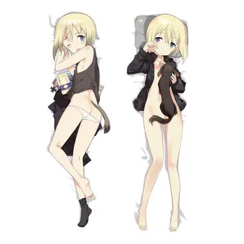 Japanese Anime Pillowcase Strike Witches Erica Hartman Throw Otaku Dakimakura Gifts Bedding Hugging Body Pillow Case 150x50 CM
Japanese Anime Pillowcase Strike Witches Erica Hartman Throw Otaku Dakimakura Gifts Bedding Hugging Body Pillow Case 150x50 CM
