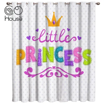 COCOHouse Princess Cartoon Letter Room Curtains Large Window Living Room Bathroom Kitchen Kids Window Treatment Hardware Sets
COCOHouse Princess Cartoon Letter Room Curtains Large Window Living Room Bathroom Kitchen Kids Window Treatment Hardware Sets