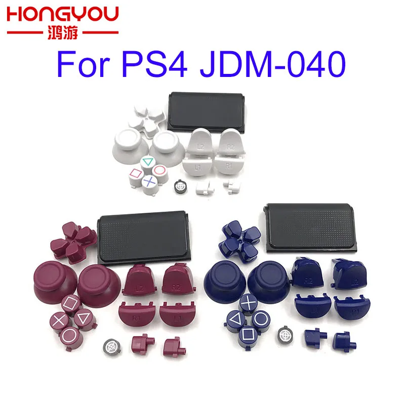 Полный набор джойстиков Dpad R1 L1 R2 L2 кнопки направления ABXY jds 040 для Sony PS4 Pro Slim Controller