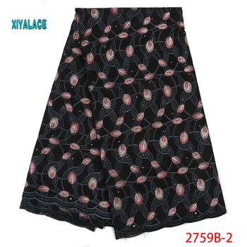 2019 High Quality Lace Voile Lace African Lace Fabric Fabric Leaf shape Design Swiss Voile Lace Switzerland Add Stones YA2759B-2
2019 High Quality Lace Voile Lace African Lace Fabric Fabric Leaf shape Design Swiss Voile Lace Switzerland Add Stones YA2759B-2
