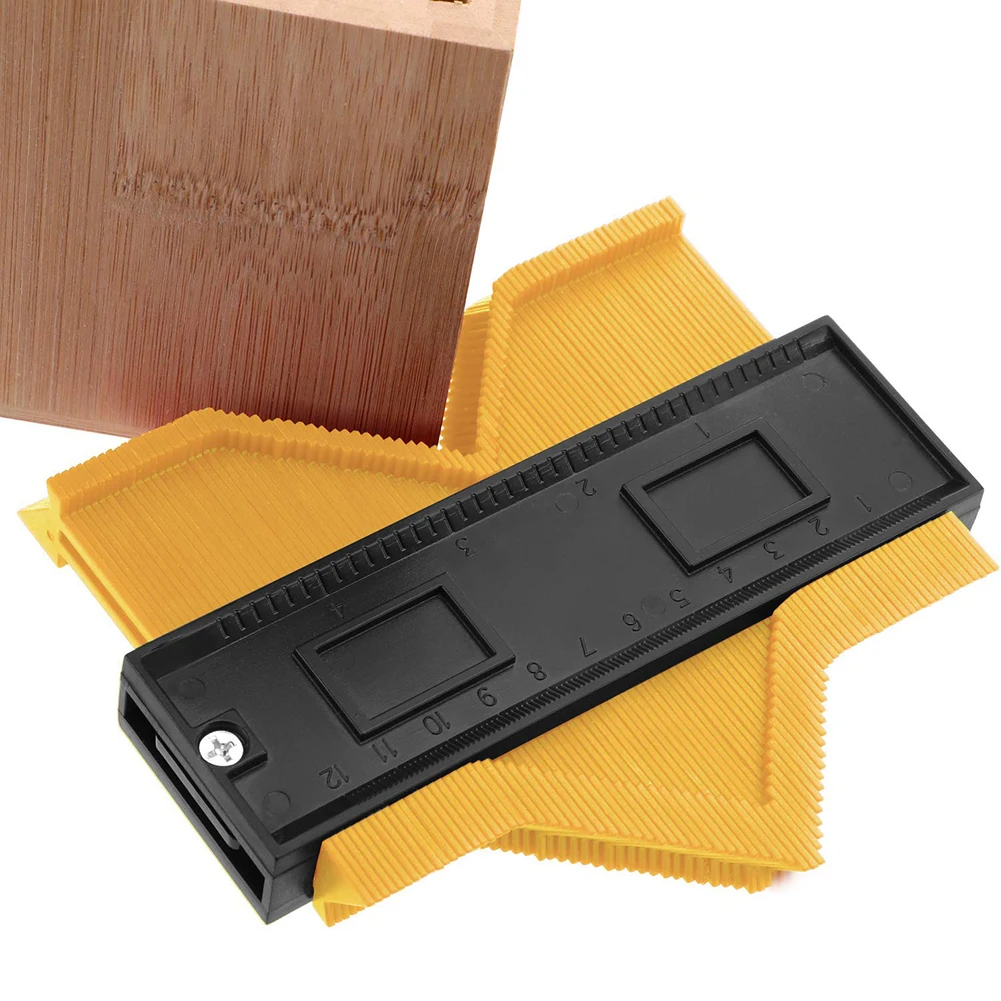14.5*10.5*2cm Contour Gauge Extractor Irregular Profile Ruler Standard Marking Ruler Tiling Laminate Tiles General Tool
14.5*10.5*2cm Contour Gauge Extractor Irregular Profile Ruler Standard Marking Ruler Tiling Laminate Tiles General Tool