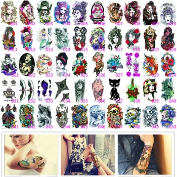 Random 5 Sheets Multi-Style Large Temporary Tattoo Body Back Art Handsome Waterproof Stickers Tatoo Tatouage Monster Fish Skull
Random 5 Sheets Multi-Style Large Temporary Tattoo Body Back Art Handsome Waterproof Stickers Tatoo Tatouage Monster Fish Skull