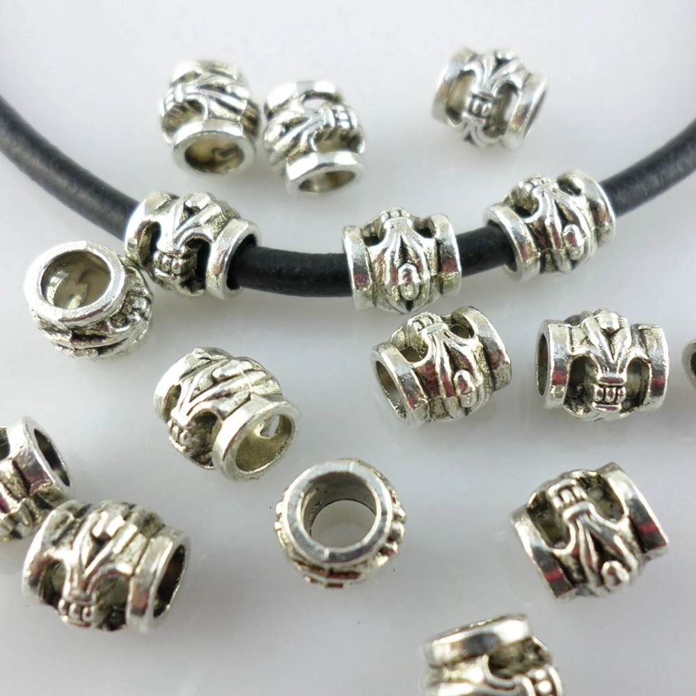 60pcs Tibetan Silver Hollow Carved Tube Loose Charm Spacers Beads 6x7mm Bracelet Jewelry Findings
60pcs Tibetan Silver Hollow Carved Tube Loose Charm Spacers Beads 6x7mm Bracelet Jewelry Findings