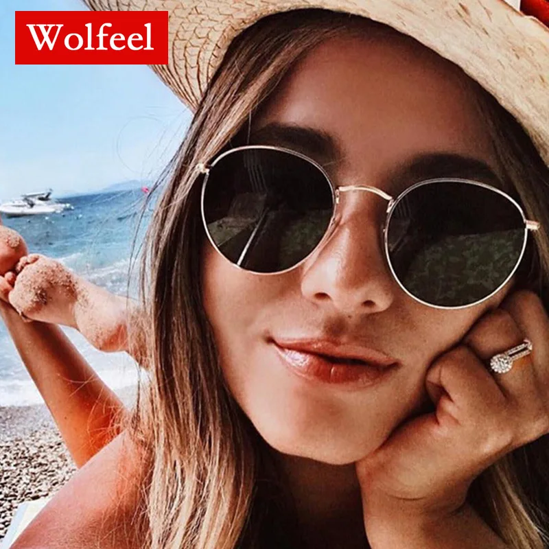2019 New Trend Vintage Brand Design Round Sunglasses Women Alloy Retro Sun Glasses Male Sunglass Mirror Eyewear Black Classic
2019 New Trend Vintage Brand Design Round Sunglasses Women Alloy Retro Sun Glasses Male Sunglass Mirror Eyewear Black Classic