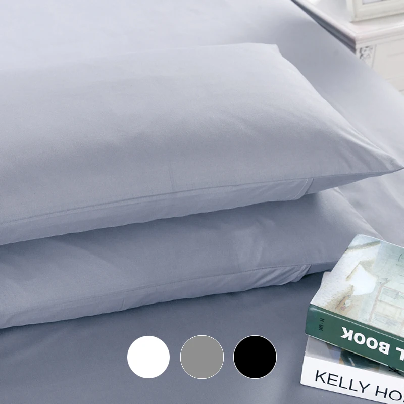 Custom Plain Pillow Case Pillowcase 50x70 50x75 50x80 70x70 Decorative Pillow Cover Bedding for Hotel Wedding White Black Gray
Custom Plain Pillow Case Pillowcase 50x70 50x75 50x80 70x70 Decorative Pillow Cover Bedding for Hotel Wedding White Black Gray