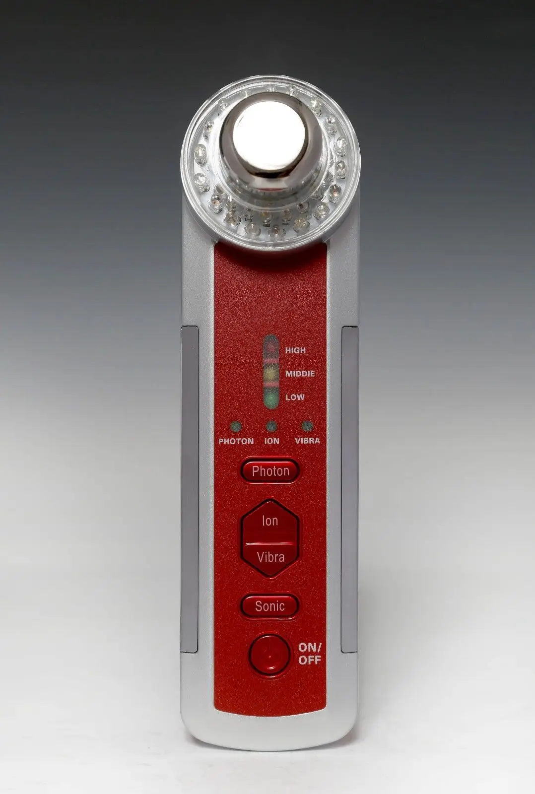 Highly Welcomed By Girls 4IN1 Ultrasonic Ionic Vibration Photon Light Facial Skin Beauty Massager
Highly Welcomed By Girls 4IN1 Ultrasonic Ionic Vibration Photon Light Facial Skin Beauty Massager