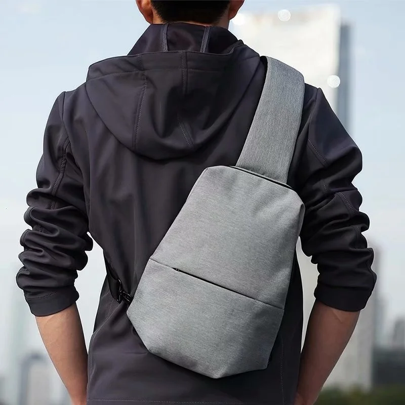 Chest Bag Men Nylon Sling Bag Casual High Capacity Crossbody Bags for Short Trip Antitheft Messenger Bag
Chest Bag Men Nylon Sling Bag Casual High Capacity Crossbody Bags for Short Trip Antitheft Messenger Bag