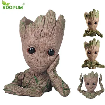 Baby Groot Flowerpot Flower Pot Planter Action Figures Tree Man Cute Model Toy Pen Holder Garden Flower Planter Pot Infinity War
Baby Groot Flowerpot Flower Pot Planter Action Figures Tree Man Cute Model Toy Pen Holder Garden Flower Planter Pot Infinity War