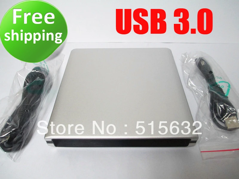 USB 3.0 SATA external Caddy Enclosure case for laptop CD/DVD writer burner drive
USB 3.0 SATA external Caddy Enclosure case for laptop CD/DVD writer burner drive