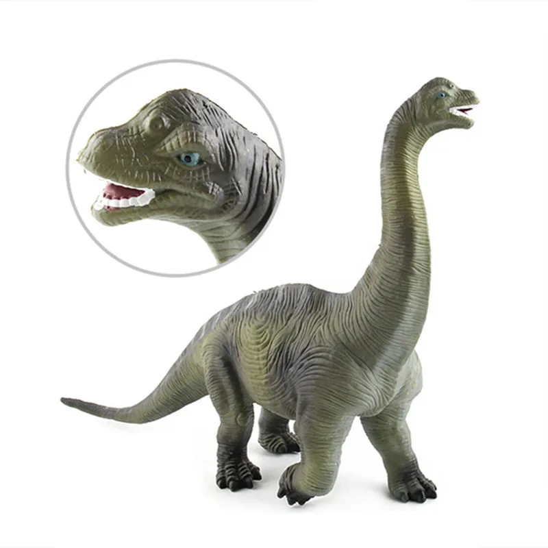 Большой размер Набор игрушечных Динозавров Юрского периода пластиковые игровые