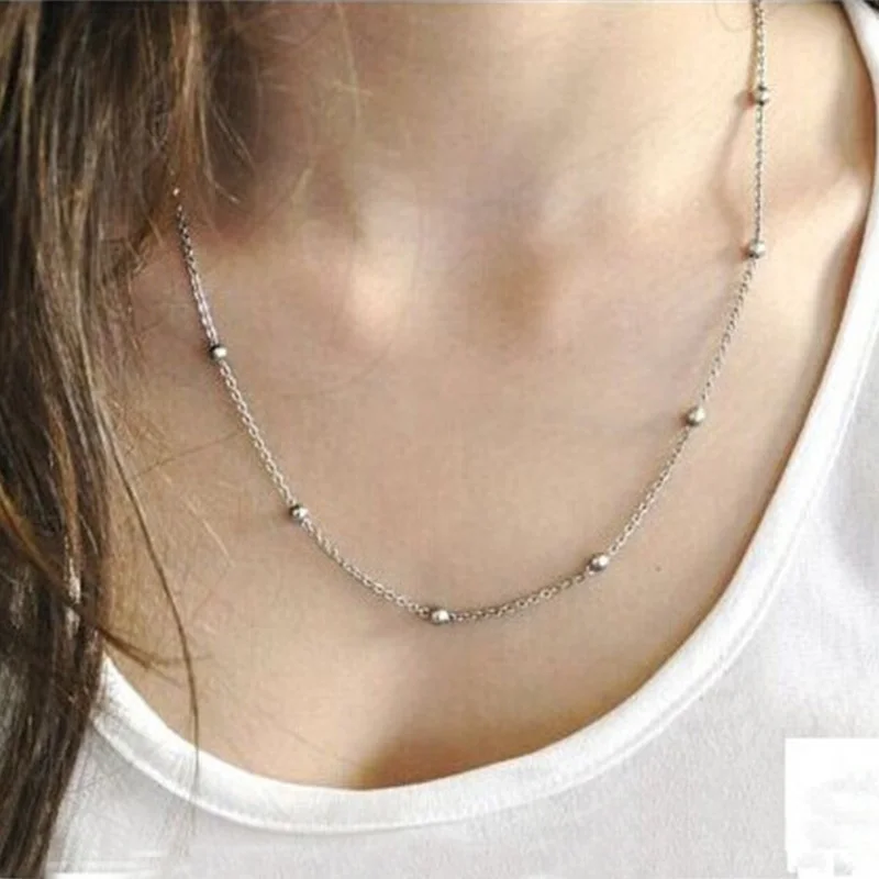 Oulai777 2019 stainless steel gold chain choker necklace gifts for women best friends beads new year necklace female accessories
Oulai777 2019 stainless steel gold chain choker necklace gifts for women best friends beads new year necklace female accessories