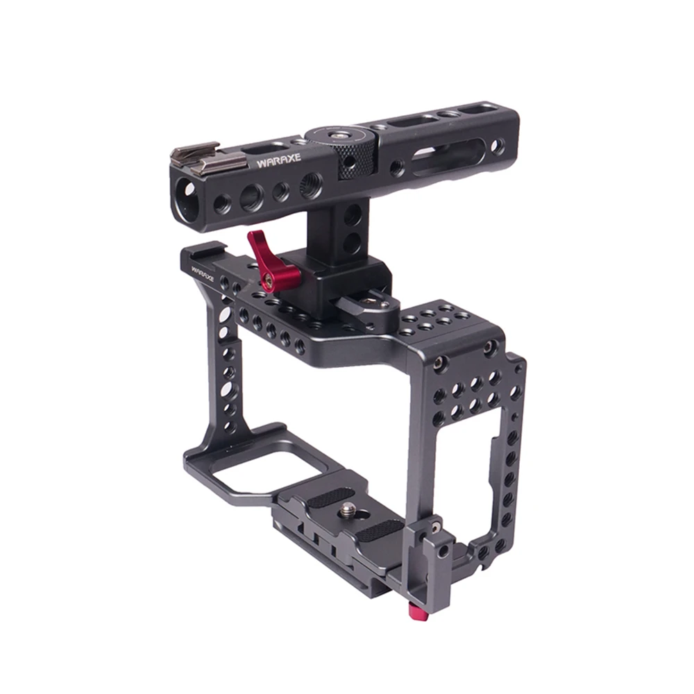 A7III a7r3 Kit Camera Cage Built-in Quick Release Fits Arca Swiss for Sony A7R3 A73 II A7R II A7S II A7M3 A7RIII A7III/A7MIII
A7III a7r3 Kit Camera Cage Built-in Quick Release Fits Arca Swiss for Sony A7R3 A73 II A7R II A7S II A7M3 A7RIII A7III/A7MIII