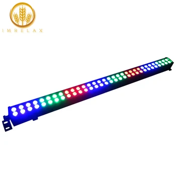 IMRELAX 64*1.5w RGB 3in1 LED Bar Light Color Mixing Stage Effect Light DMX Washer LED DJ Stage Disco Light
IMRELAX 64*1.5w RGB 3in1 LED Bar Light Color Mixing Stage Effect Light DMX Washer LED DJ Stage Disco Light