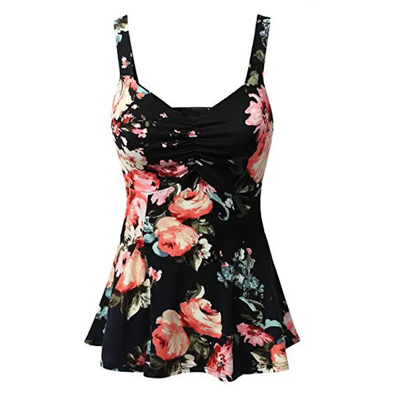 New Arrival S to 5XL Ladies Casual Camis PLUS SIZE Women Summer Floral Print Sleeveless Vest Tops Women Clothes Tank Tops
New Arrival S to 5XL Ladies Casual Camis PLUS SIZE Women Summer Floral Print Sleeveless Vest Tops Women Clothes Tank Tops