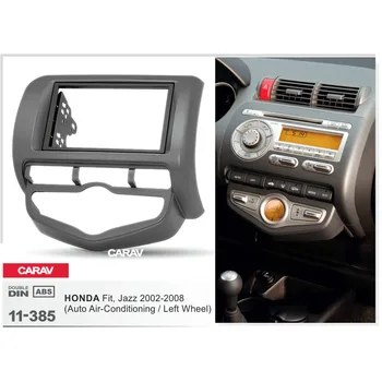 Double Din Fascia For HONDA Fit Jazz Auto Air-Conditioning Radio DVD Stereo Panel Dash Mounting Installation Trim CARAV 11-385
Double Din Fascia For HONDA Fit Jazz Auto Air-Conditioning Radio DVD Stereo Panel Dash Mounting Installation Trim CARAV 11-385